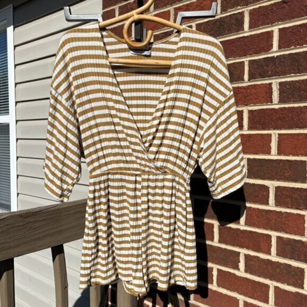 Urban Outfitters Striped Romper Women's Small